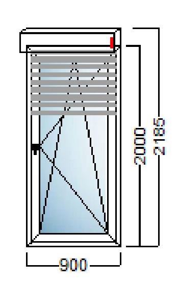 akcija pvc balkonska vrata 1kr 90x200 alu roleta salamander popust 35 slika 112466797