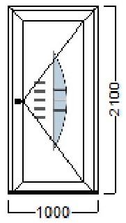 akcija ulazna vrata 100x210 salamander njemacka kvaliteta slika 109737893